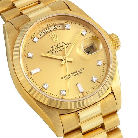 rolex day date gold deutsch|rolex day date 40mm price.